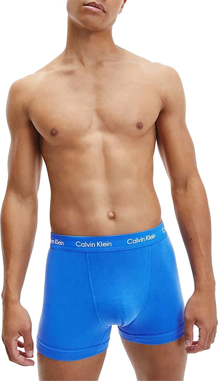 Calvin Klein Boxershorts 3-pack Zwart Blauw Blauw