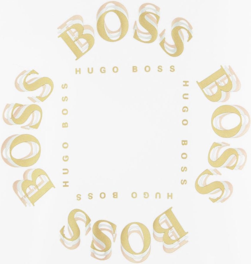 Hugo Boss Sly Logo Hoodie Wit