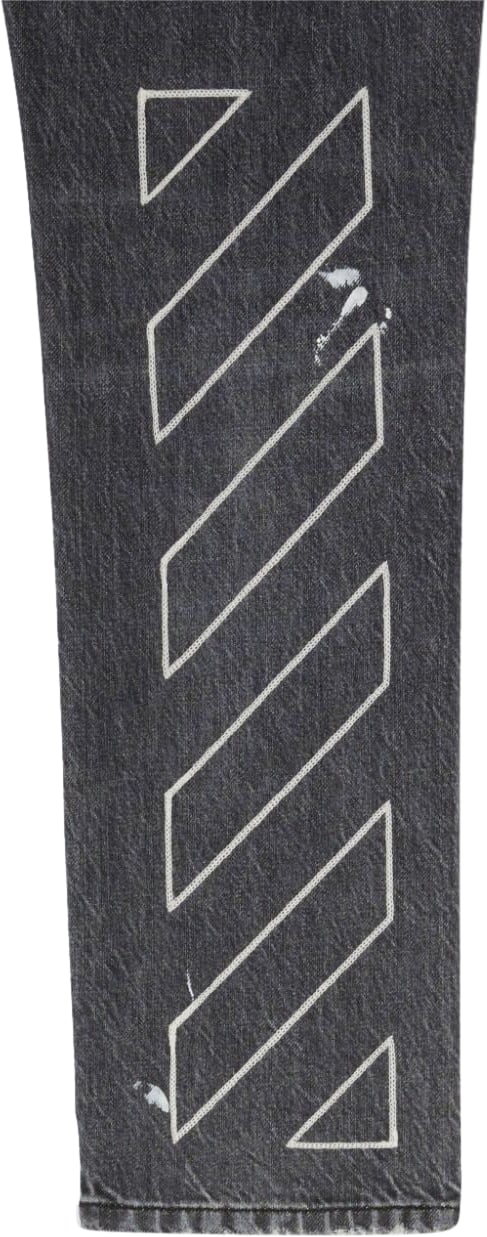 OFF-WHITE Off White Jeans Gray Grijs