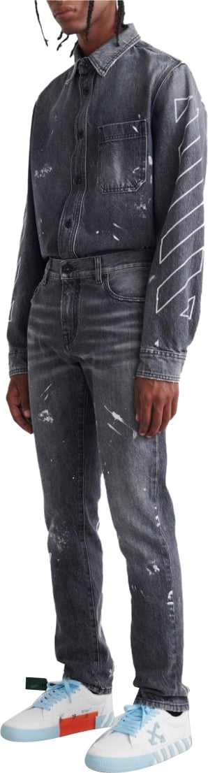 OFF-WHITE Off White Jeans Gray Grijs