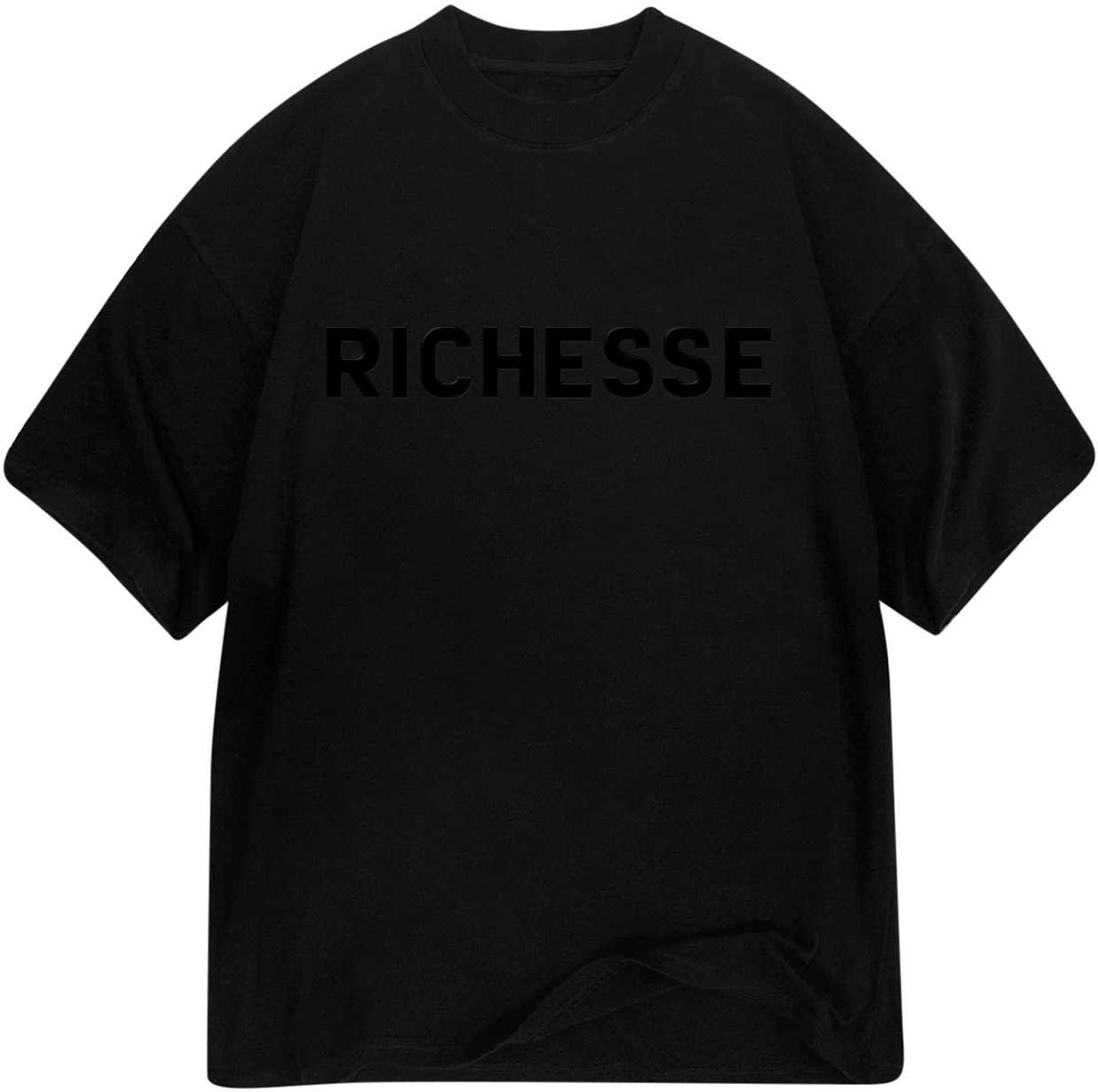 Richesse Base Zwart T-Shirt Zwart