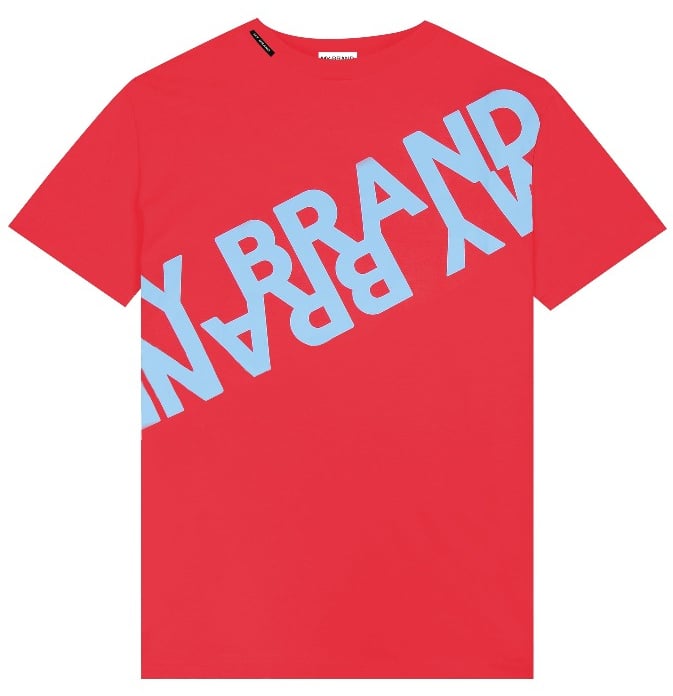 My Brand Mb Double Branding T-Shirt Rood