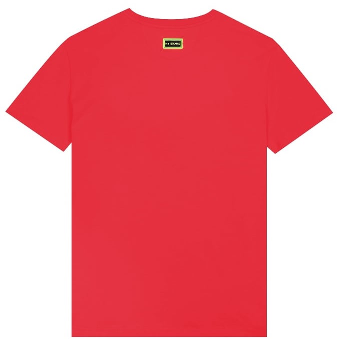 My Brand Mb Double Branding T-Shirt Rood