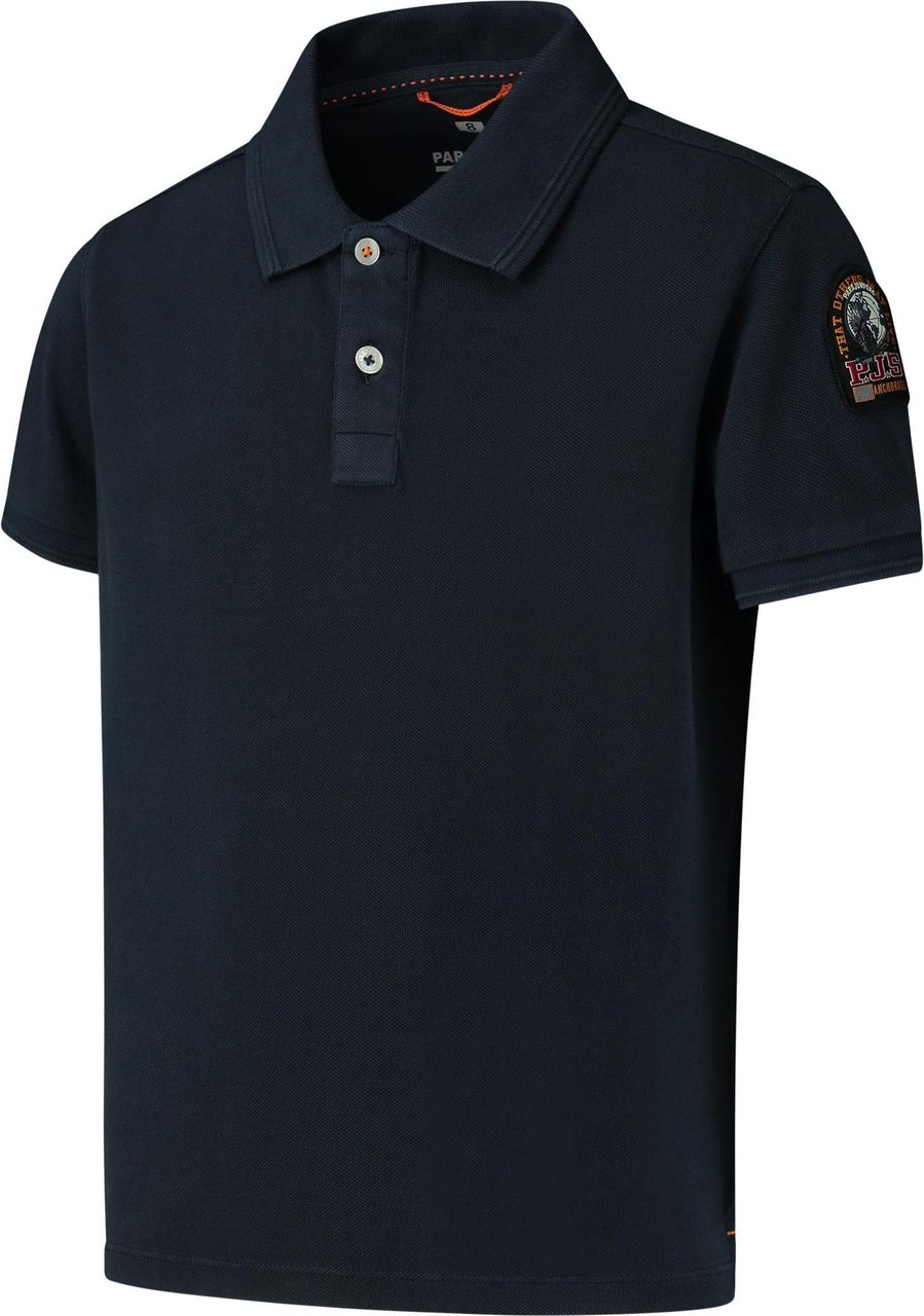 Parajumpers Junior Shirts & Polo's Basic Polo Fle PO 61 Blauw