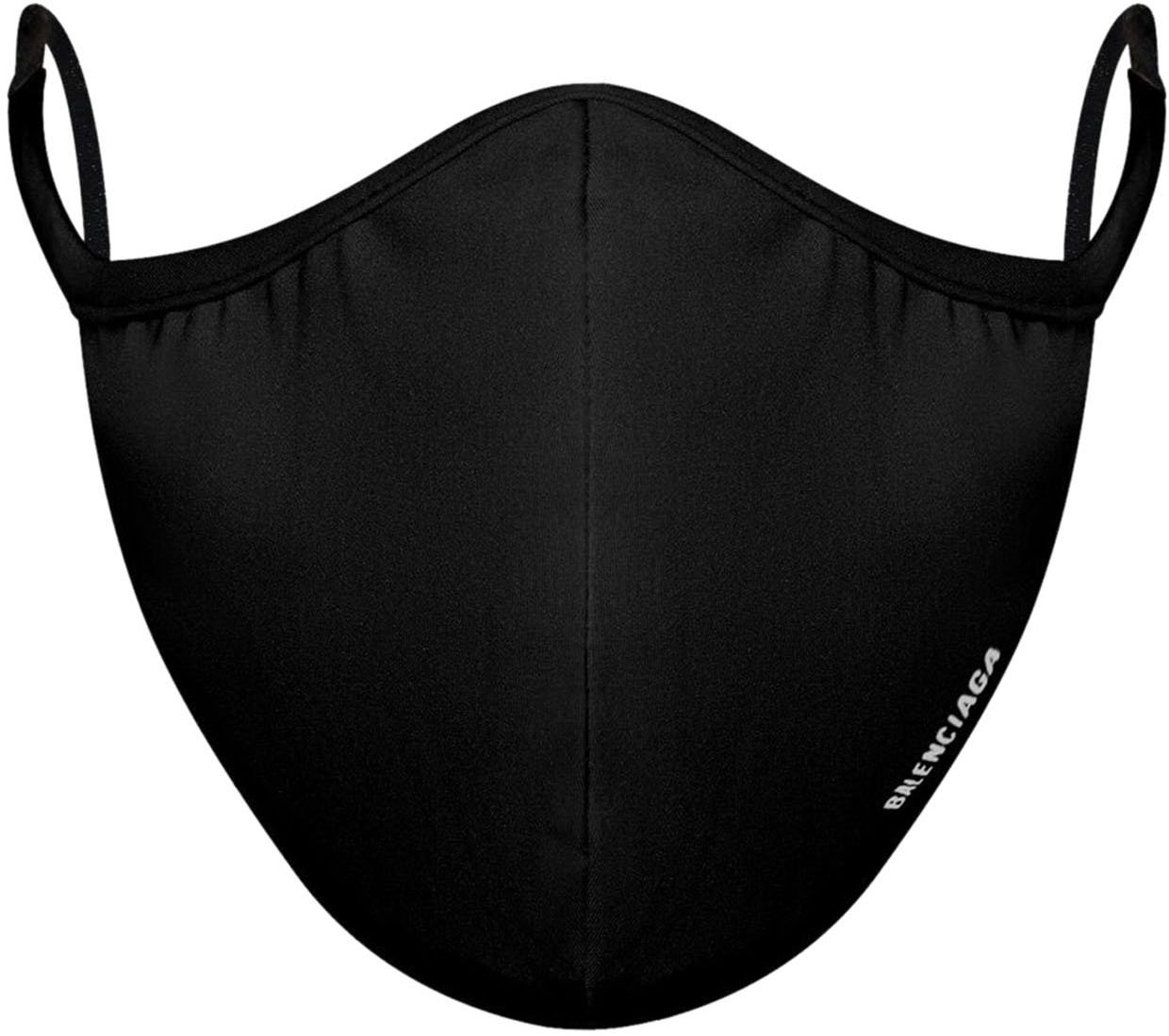 Balenciaga Black Mask logo Zwart