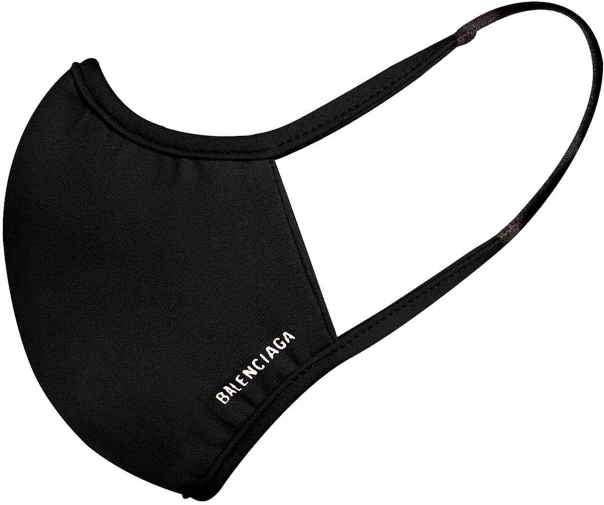 Balenciaga Black Mask logo Zwart