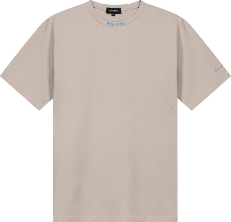 Quotrell Miami T-Shirt | Brown / Light Blue Bruin
