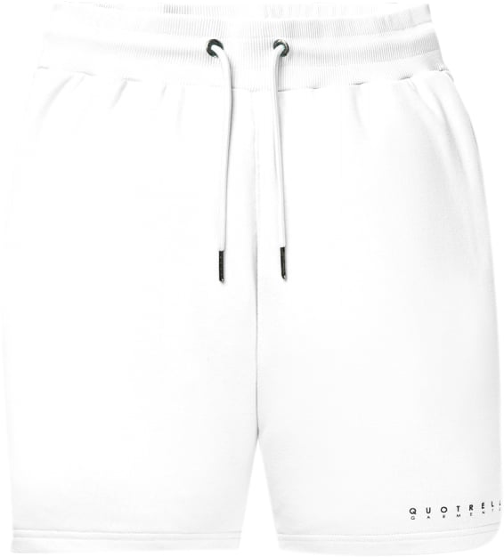 Quotrell Fusa Shorts | Off White / Grey Wit