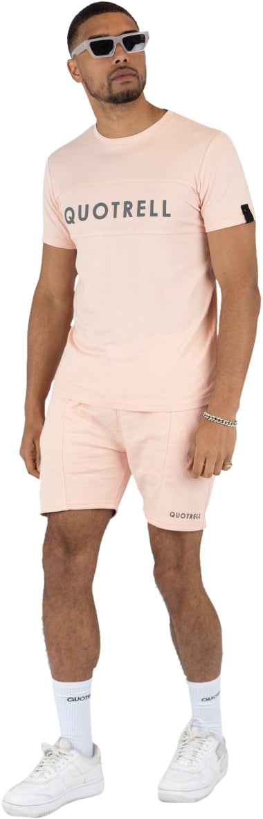 Quotrell San Jose Shorts | Nude / Grey Divers