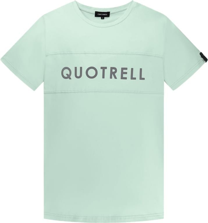 Quotrell San Jose T-shirt | Mint / Grey Groen