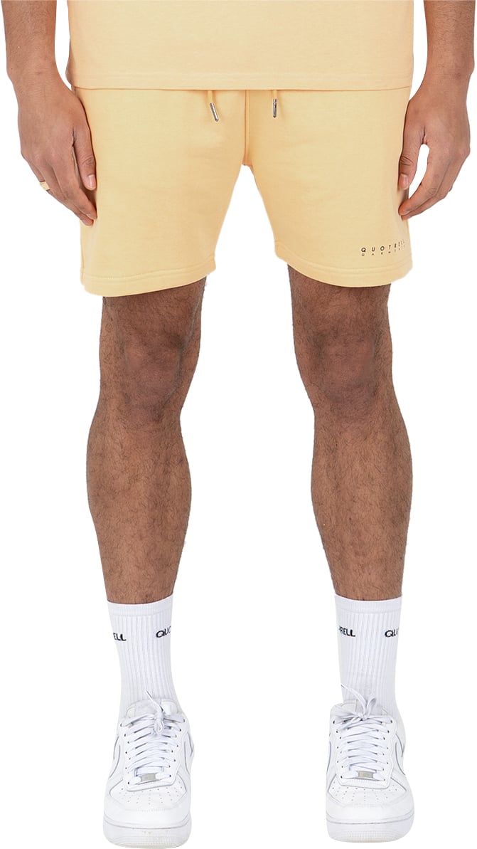 Quotrell Fusa Shorts | Peach / Grey Roze