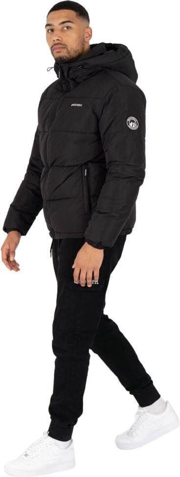 Quotrell Ushuaia Puffer Jacket | Black Zwart