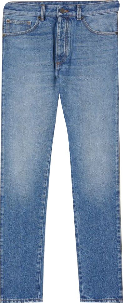 Palm Angels Jeans Clear Blue Blauw