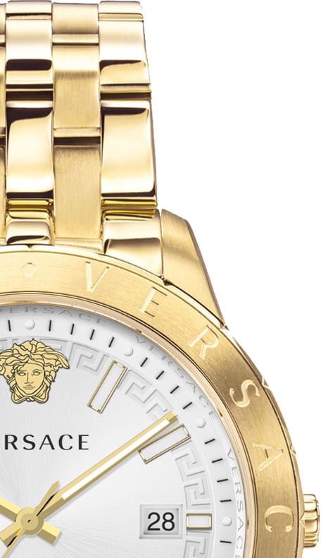 Versace VE2D00521 Univers automatisch horloge 43 mm Wit