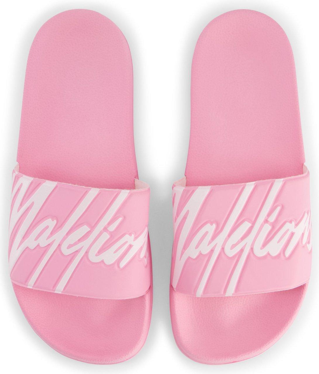 Malelions Signature Slides - Pink/White Roze