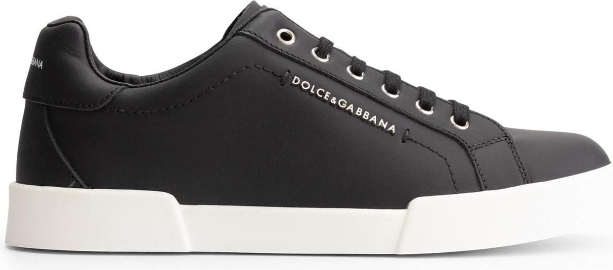 Dolce & Gabbana Low Lace Sneaker Zwart