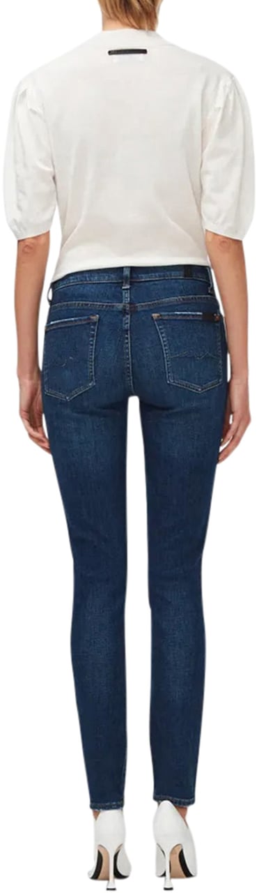 7 For All Mankind Hw skinny Slim Illusion Higline db Blauw