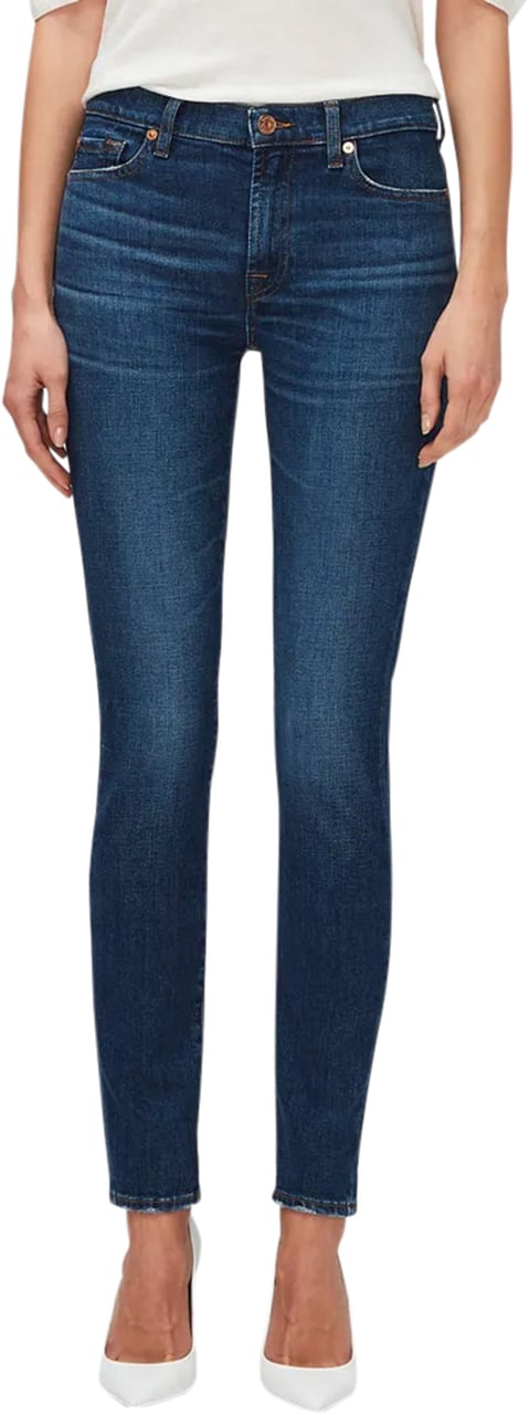 7 For All Mankind Hw skinny Slim Illusion Higline db Blauw