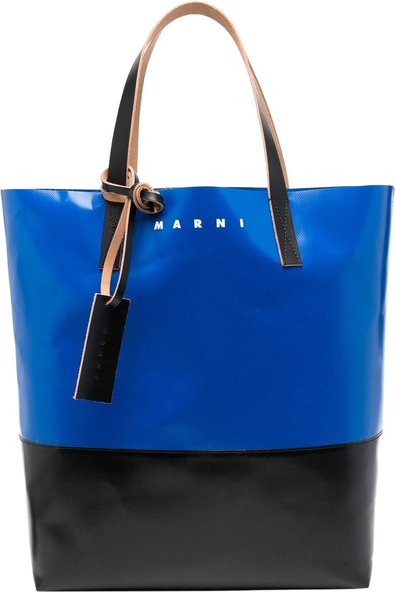 Marni Tribeca Shopping Bag Blauw