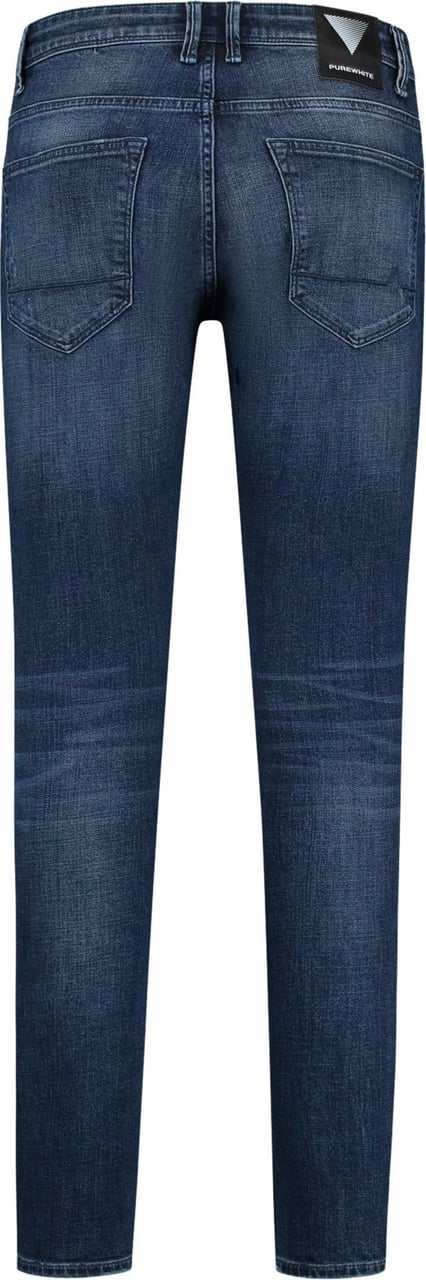 Purewhite The Jone Skinny Jeans Blauw