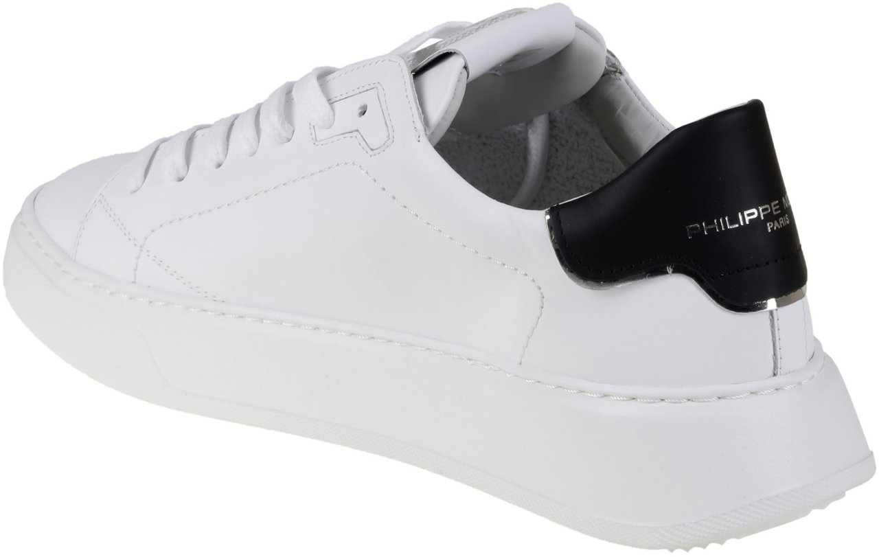 Philippe Model Flat Shoes White Wit