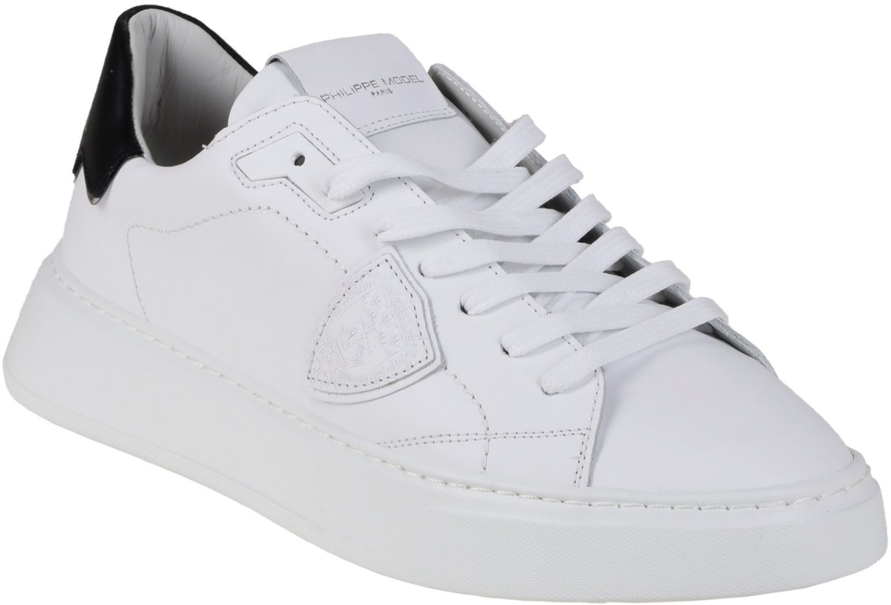 Philippe Model Flat Shoes White Wit