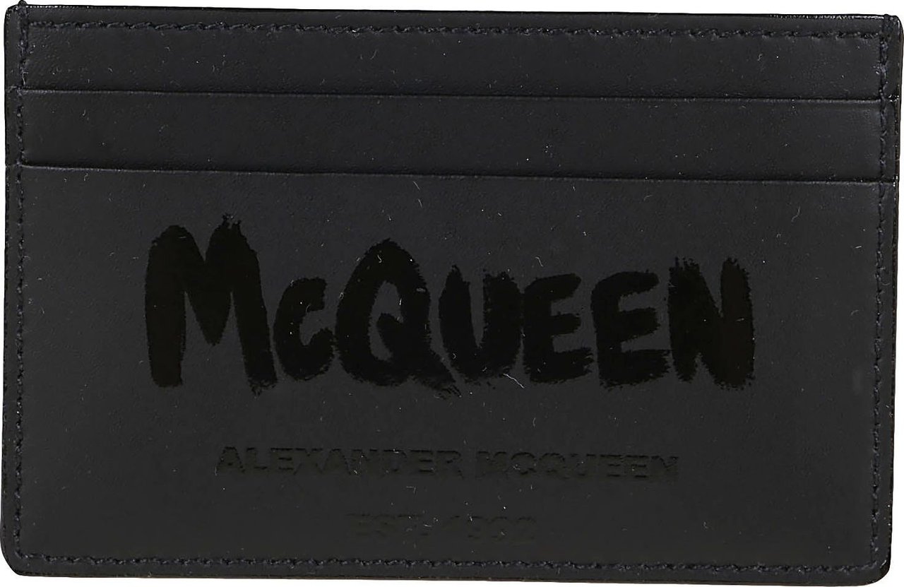 Alexander McQueen Card Holder Zwart