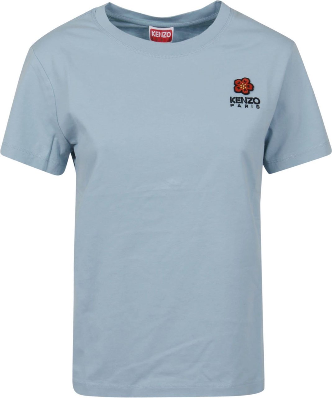 Kenzo Crest Logo Classic T-Shirt Blauw