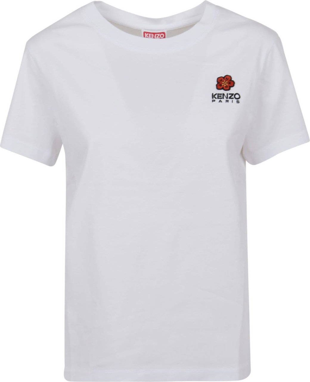 Kenzo Crest Logo Classic T-Shirt Wit