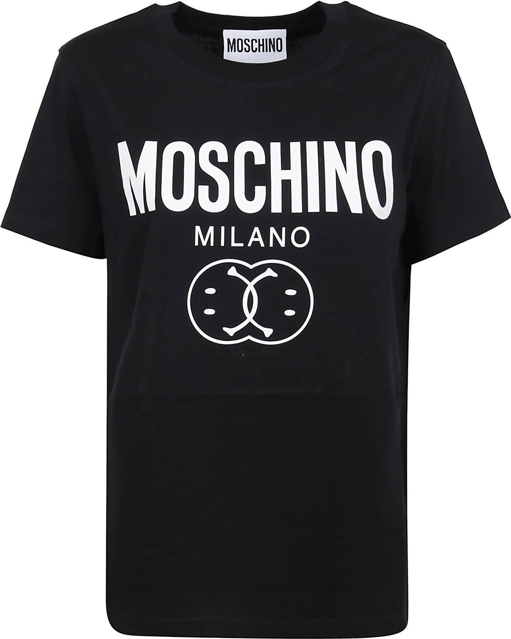 Moschino Double Smile T-Shirt Zwart