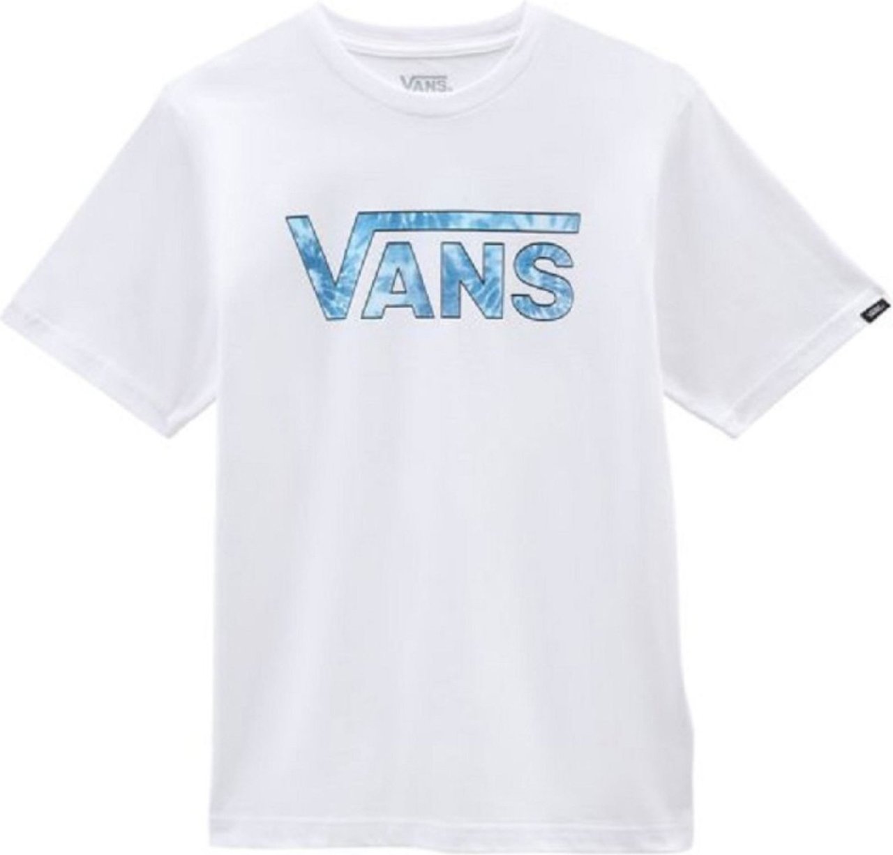 Vans T-shirt Kid By Classic Logo Fill Boys Vn0a3189yra Wit