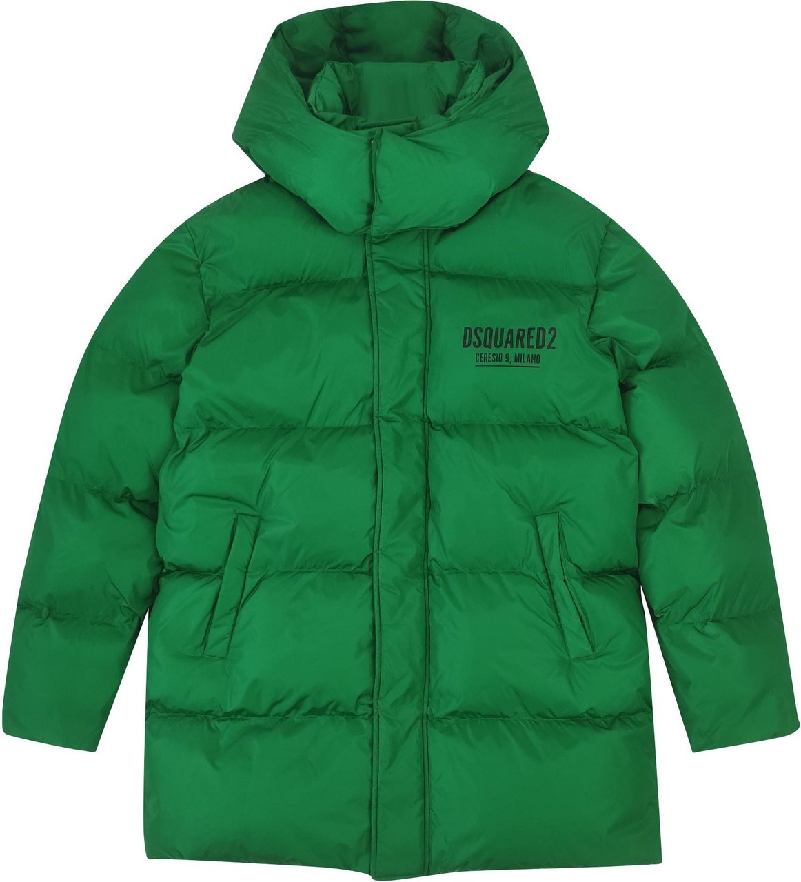 Dsquared2 Green Boy Jacket Groen