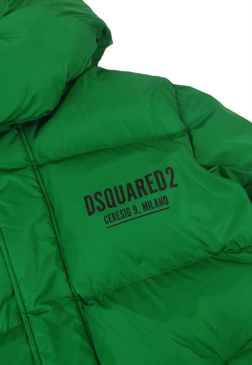 Dsquared2 Green Boy Jacket Groen