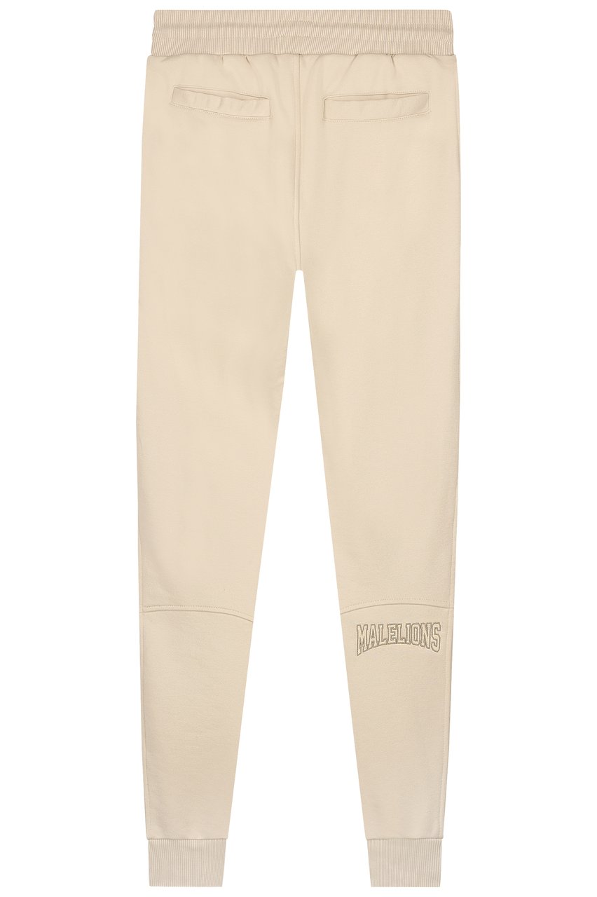 Malelions Varsity Trackpants - Beige Beige