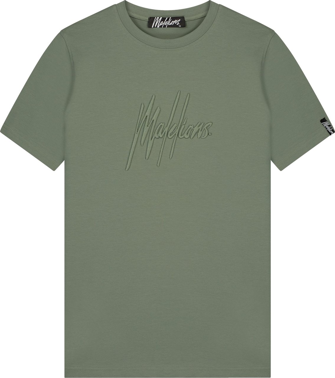 Malelions Essentials T-Shirt - Sage Green Groen