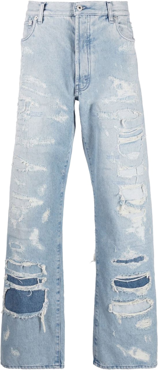 Heron Preston Jeans Blue Blauw