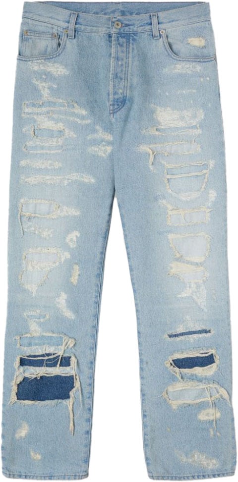 Heron Preston Jeans Blue Blauw