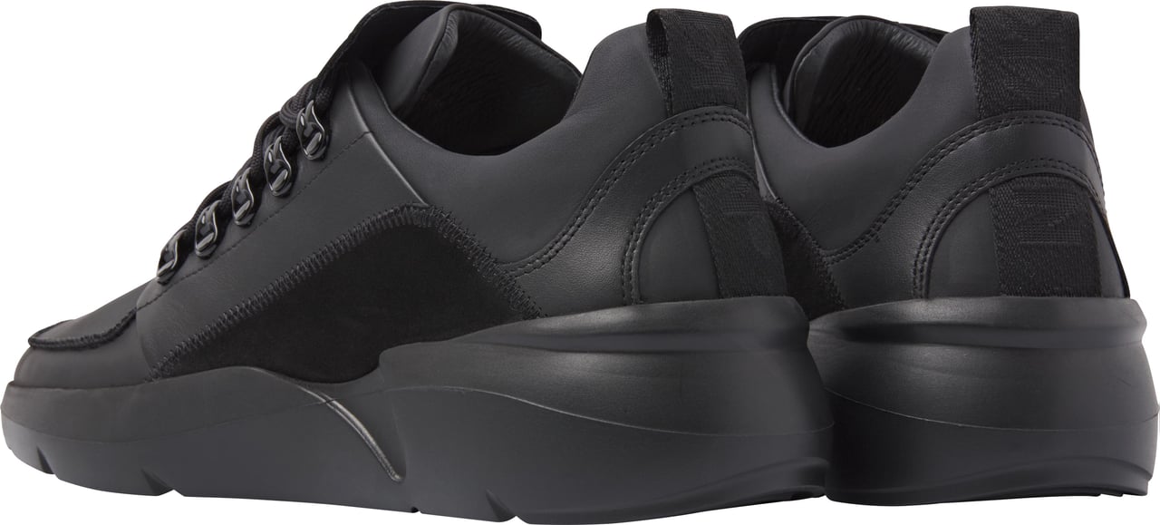 Nubikk Roque Royal | Zwarte Raven Sneakers Zwart