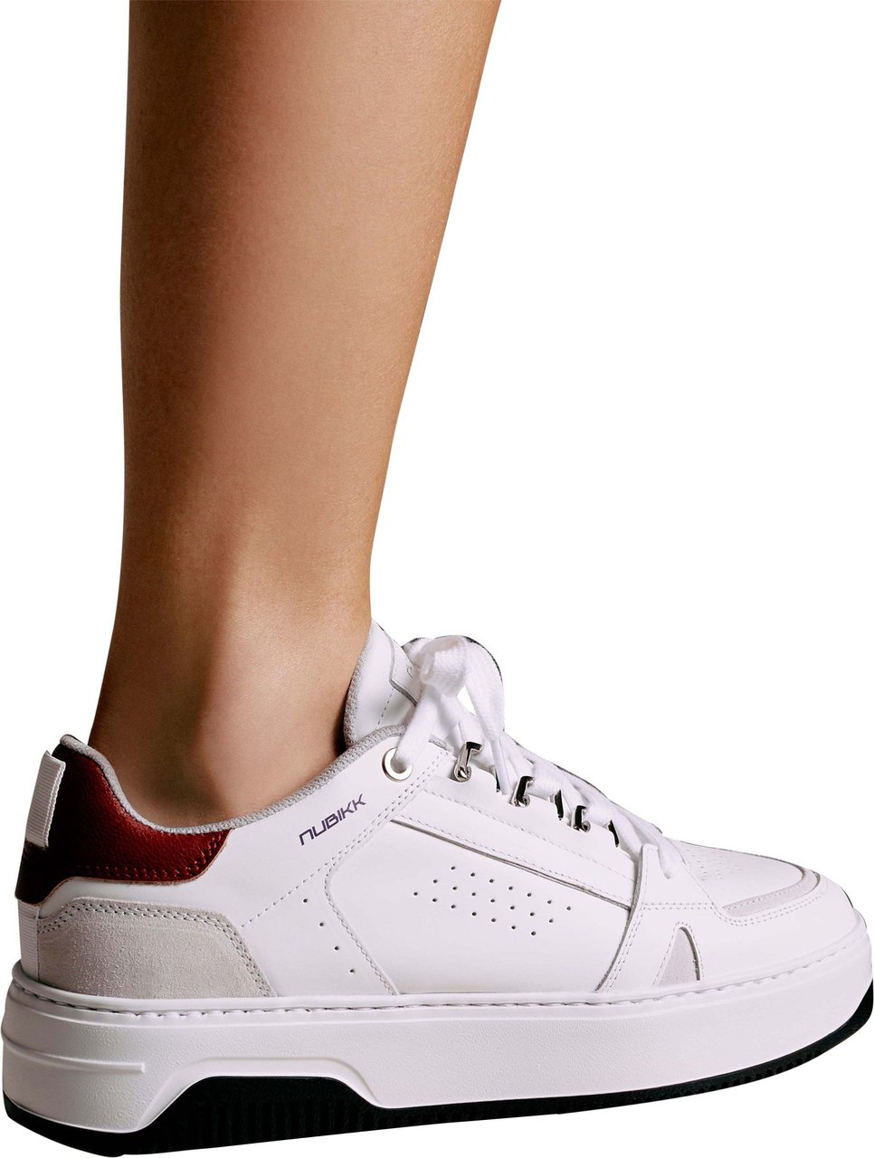 Nubikk Basket Buxton | Witte Sneakers Wit
