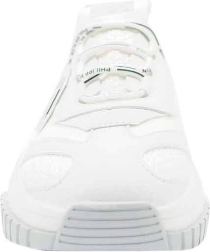 Philipp Plein Runner Hexagon White Sneaker Wit