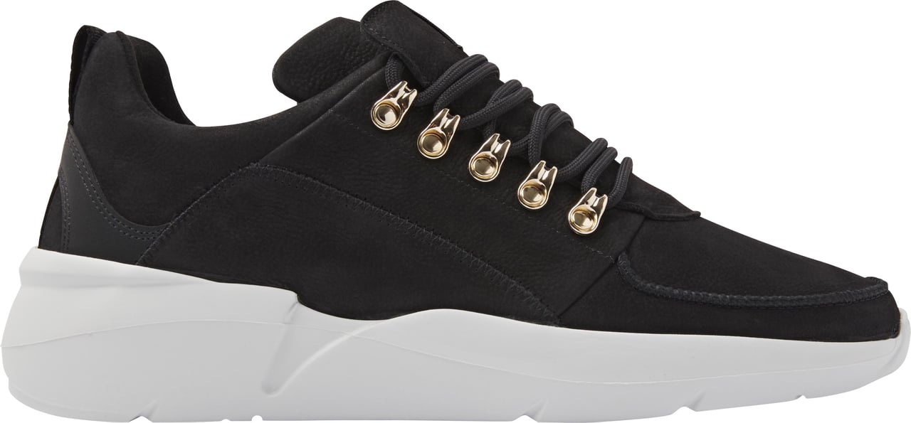 Nubikk Roque Royal | Zwarte Sneakers Zwart