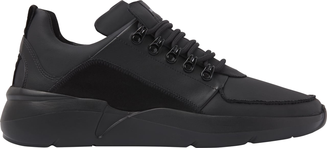 Nubikk Roque Royal | Zwarte Raven Sneakers Zwart