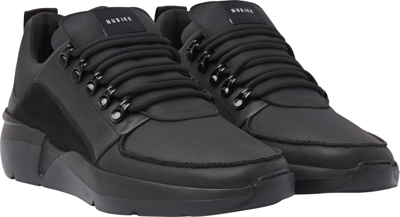 Nubikk Roque Royal | Zwarte Raven Sneakers Zwart