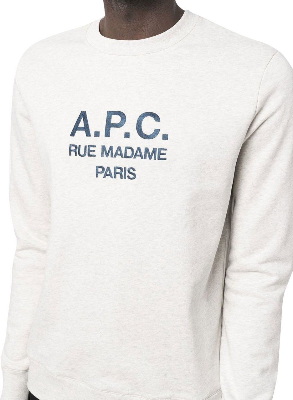 A.P.C. Apc Sweaters Gray Grijs