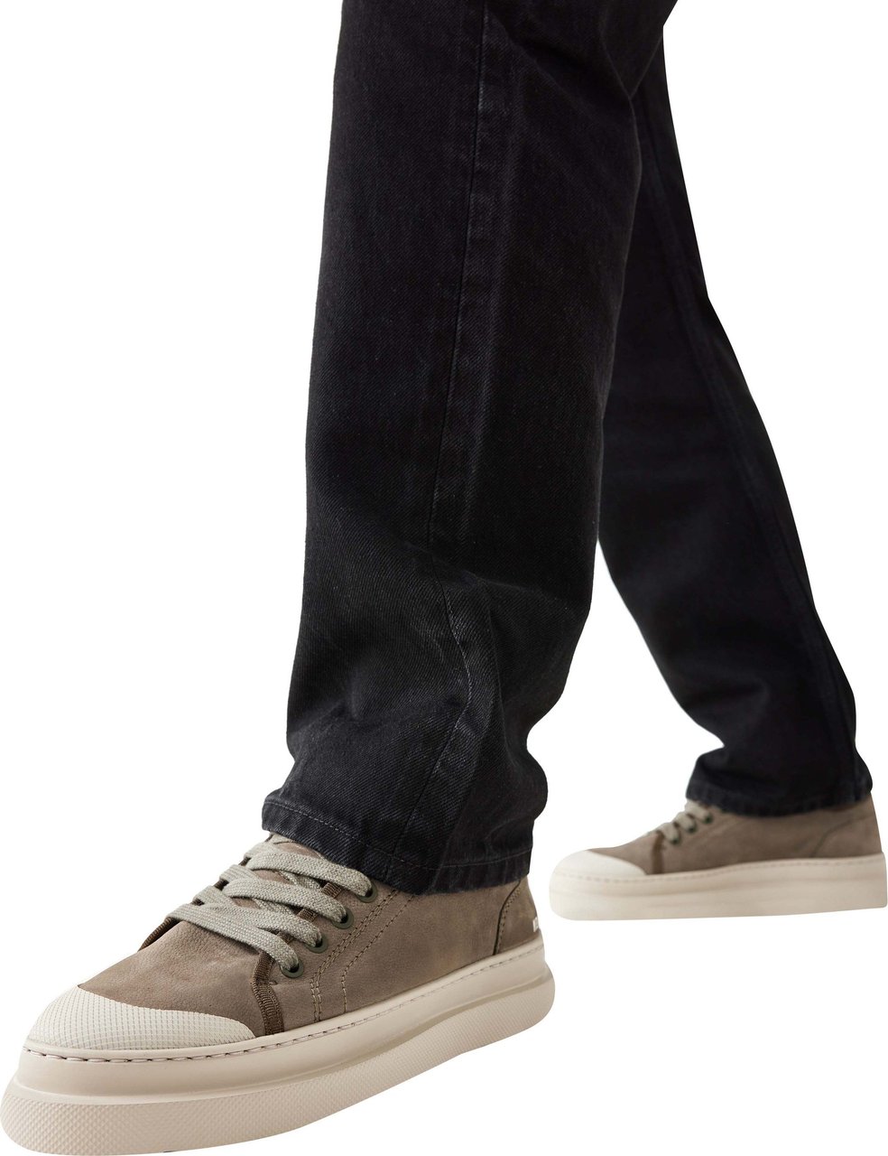 Nubikk Monro Cyrus M | Groene Sneaker Boots Groen
