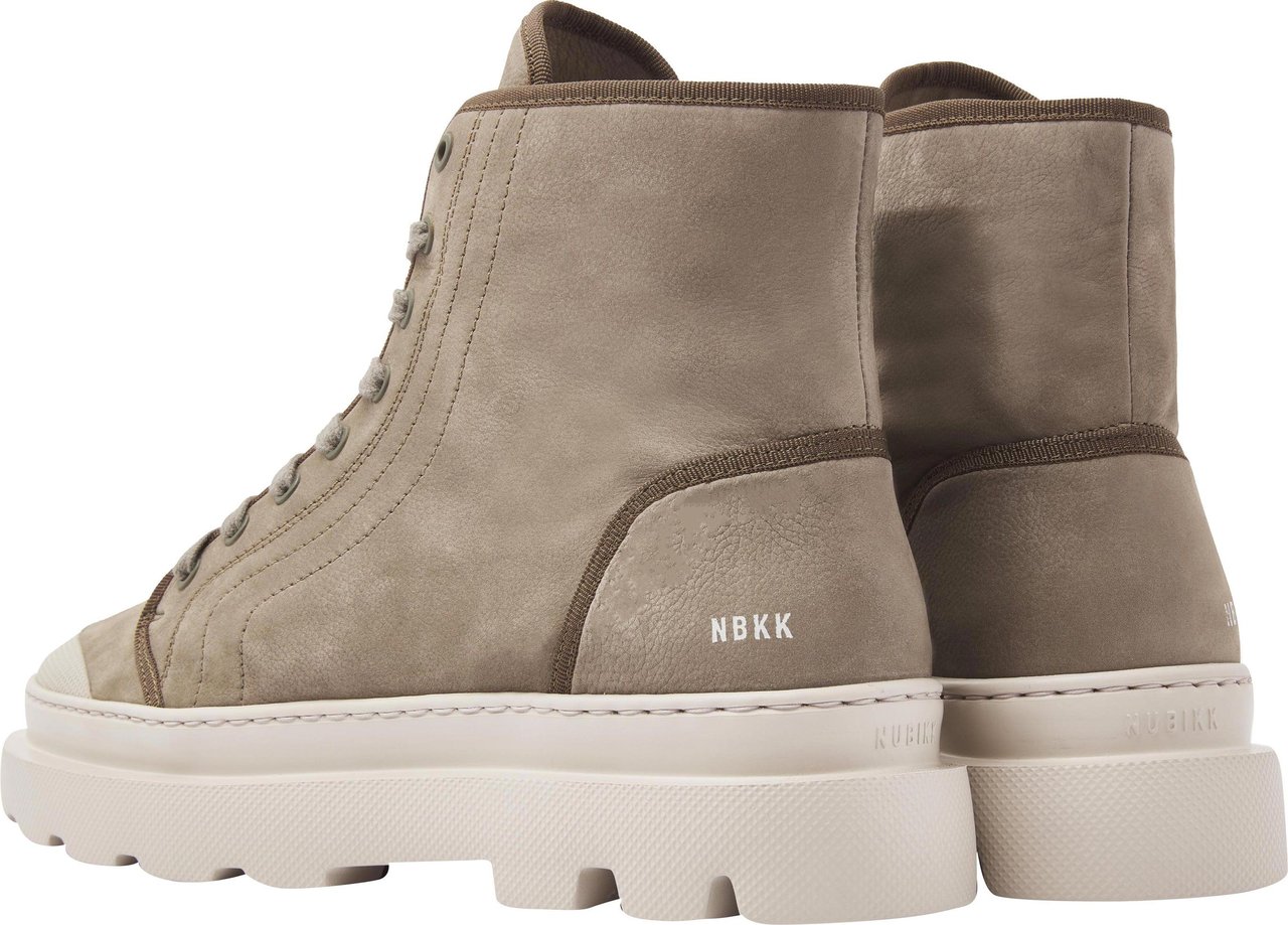 Nubikk Monro Cyrus M | Groene Sneaker Boots Groen