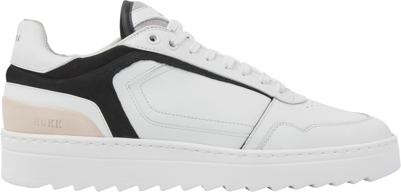 Nubikk Cliff Cane | Witte Sneakers Voor Mannen Wit