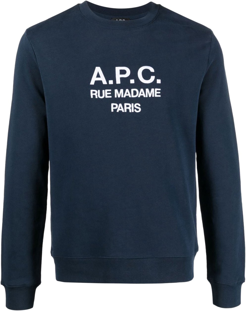 A.P.C. Apc Sweaters Blue Blauw