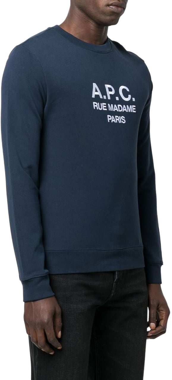 A.P.C. Apc Sweaters Blue Blauw