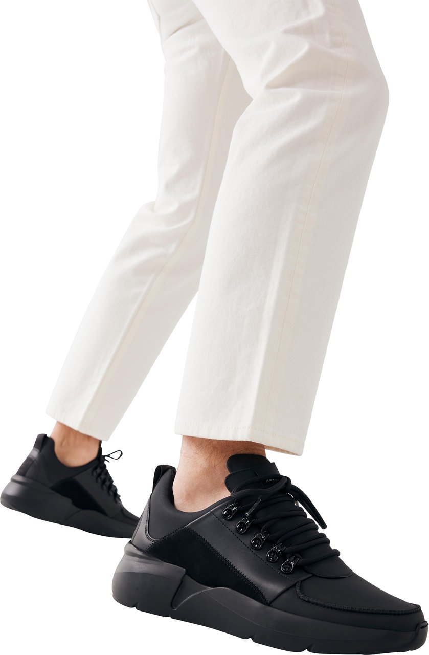 Nubikk Roque Royal | Zwarte Raven Sneakers Zwart